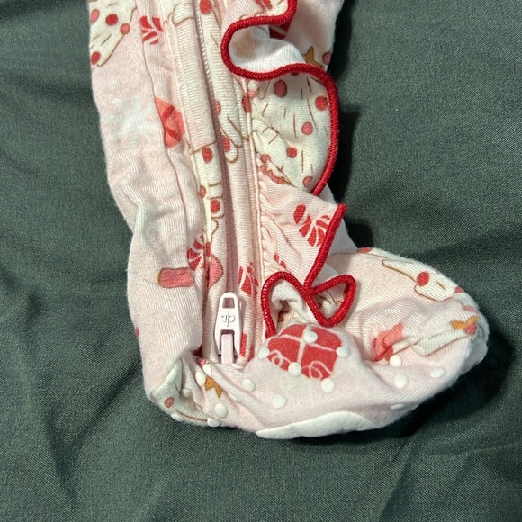 Caden Lane Christmas Two Way Zipper One Piece - Picture 7 of 7